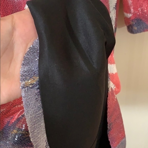 Zara floral sequence dress size M - Picture 4 of 7